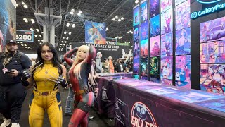 New York Comic Con cosplay amp Convention at Javits Center opening Day 2024 [upl. by Illib]