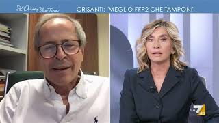 Andrea Crisanti quotLa gente mica è stupida se si richiede la terza dose a sei mesi perché i [upl. by Tessi]