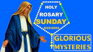 Holy Rosary Today 9222024 Glorious Mysteries of the Catholic Rosary —Holy Rosary 247 [upl. by Luhe]