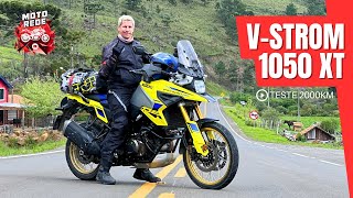 SUZUKI VSTROM 1050XT 2023 NO BRASIL Tudo que mudou Preço Consumo e muito mais [upl. by Yssor]