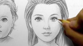 How to Draw Babies Teens amp Adults FEMALE [upl. by Losyram]