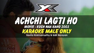 Achchi Lagti Ho Karaoke  Male Only [upl. by Yarehs]