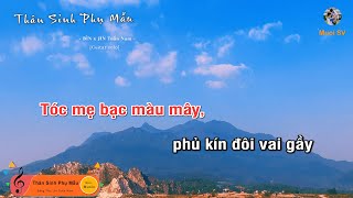 Hạ Tone THÂN SINH PHỤ MẪU  BÌN x JIN TUẤN NAM Guitar beat solo karaoke Muoi Music  Muối SV [upl. by Nimra]