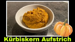 Kürbiskern Brotaufstrich Rezept  Kürbiskerne rösten mit Schale  Selbstversorgung Kürbis [upl. by Enotna958]