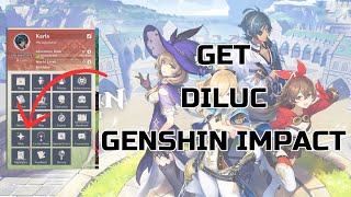 How to Get Diluc in Genshin Impact 2024  Genshin Impact Diluc [upl. by Anrapa]