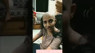 College Girl headshave new 2023 at homeHeadshave in 2023headshave bald 2022 baldi mundan bald [upl. by Annert]