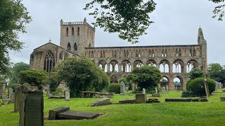 Jedburgh Abbey 🏴󠁧󠁢󠁳󠁣󠁴󠁿 Bagpipe Performance and Abbey tour [upl. by Kedezihclem439]