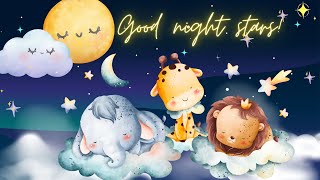 SLEEP MUSIC FOR BABIESGOOD NIGHT STARS GOOD NIGHT MOON SOOTHING LULLABY [upl. by Yellehs]