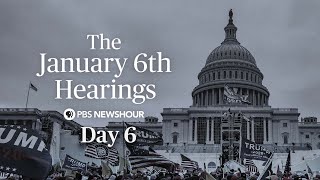 WATCH LIVE Jan 6 Committee hearings  Day 6 [upl. by Buckels832]