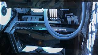 Corsair Airflow 4000D Vertical GPU and 240mm Rad modification [upl. by Anasus]