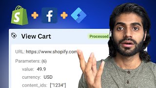 Customer Pixel Shopify Facebook Pixel View Cart Event using DataLayer and GTM [upl. by Onil]