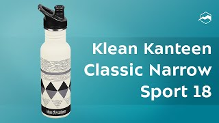 Бутылка Klean Kanteen Classic Narrow Sport 18 Обзор [upl. by Leilamag173]