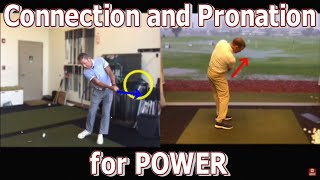 Connection and Pronation for Power in the Golf Swing DF Golf Video Blog episode 4 [upl. by Irbua985]