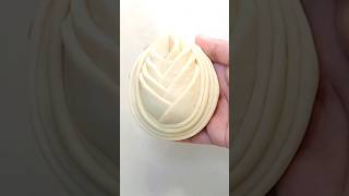 🥰Satisfying ampCreative Dough Pastry RecipeBread RollsBun Shapespie pastriesshorts [upl. by Theadora]