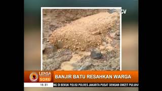 Banjir Batu di Pacitan Resahkan Warga  03 Februari 2018 [upl. by Namialus687]