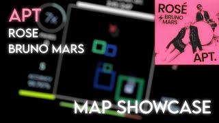 Rhythia Map Showcase ROSÉ amp Bruno Mars  APT LOGIC [upl. by Zsamot]