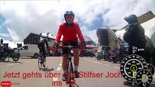 Mit dem Rennrad über den Umbrailpass auf´s Stilfser Joch  Mit Telemetriedaten [upl. by Sasnak]