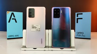 Oppo F19 Pro VS Oppo A95  Comparison amp Speed Test  Which is Better  Helio P95 VS Snap 662  60Hz [upl. by Iana]