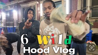 Inside 6 WILD  Bronx hood vlog with Dee6ixx hoodvlogs hoodvlog nydrill recommended [upl. by Geralda]