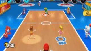 Mario Sports Mix  Dodgeball Exhibition Expert Difficulty [upl. by Refinaj250]