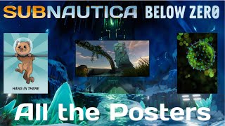 How to get ALL THE POSTERS in Subnautica Below Zero [upl. by Katinka]