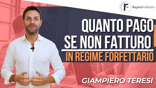 Quanto pago se non fatturo NULLA in Regime Forfettario [upl. by Aisatna]