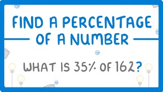 GCSE Maths  How to Find a Percentage of a Number 92 [upl. by De926]