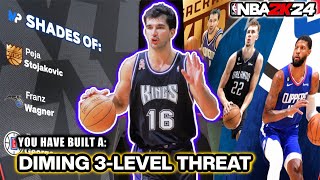 BEST PRIME PEJA STOKAOVIC BUILD IN NBA 2K24 [upl. by Suiratnauq]