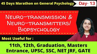 Neurotransmission amp Neurotransmittors Explained Biopsychology Mind Review [upl. by Elirpa]