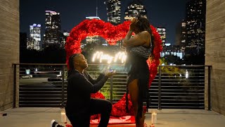 FINALLY PROPOSING TO MY GIRLFRIEND😍💍 [upl. by Atelra]