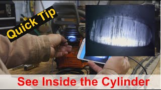 Inspect the Cylinder and Piston with a Bore Scope [upl. by Nnyleimaj]