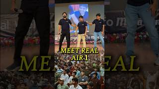 Real AIR 1 Mass Entry🔥Standing Ovation By Huge Crowd❤️ NEET Motivation shorts esaral neet viral [upl. by Eirallih]