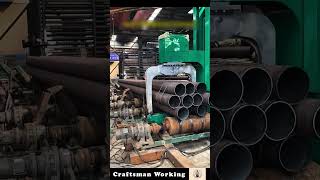 The Process Of Fastening Large Diameter Steel Bars [upl. by Nnylecoj]