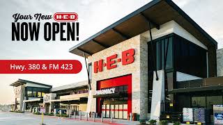 Frisco Shop Your New HEB Now Open [upl. by Aisilef422]