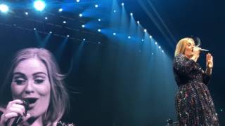 Adele Live at Staples Rolling in the Deep 81016 Front Row [upl. by Yrdua]