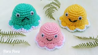 Crochet Reversible Octopus Tutorial I No Sewing Required I Crochet Worry Pet Pattern [upl. by Sherr]