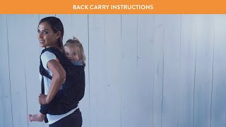 How to Back Carry in Your Baby Carrier [upl. by Eugenle]