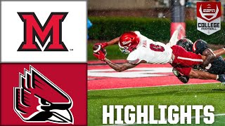 Miami OH RedHawks vs Ball State Cardinals  Full Game Highlights  ESPN College Football [upl. by Ori871]