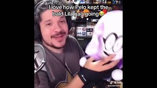 Sr pelo showing the Lila plushie Spooky month tiktok [upl. by Leitman]