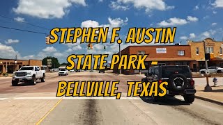 Stephen F Austin State Park to Bellville Texas [upl. by Eecats682]