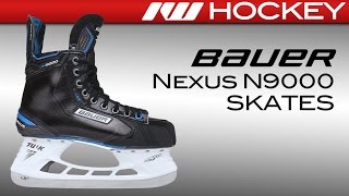 Bauer Nexus N9000 Skate Review [upl. by Nauqat]