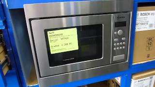 Neff H53W50GBN3 Built in Wall unit Microwave oven [upl. by Morena]