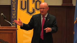 Colonel Lawrence Wilkerson Presentation  University of Central Oklahoma [upl. by Ardnuas]