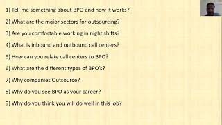 tech mahindra bpo interview questions and answers [upl. by Amerigo]