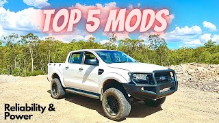 Ford Ranger Top 5 Modifications for Reliability amp Power [upl. by Blau]