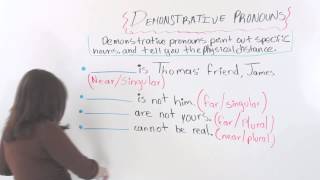 Demonstrative Pronouns [upl. by Rochelle592]