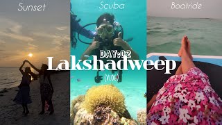 Lakshadweep Vlog  Day 2  Scuba Day🌊🌊 [upl. by Reider935]