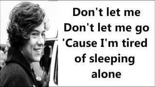 Don´t Let Me Go Harry Styles Lyrics [upl. by Mirak]