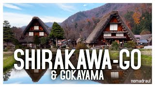 Shirakawago amp Gokayama the villages where time has stopped  Japan  4K 60fps  nomadraul [upl. by Yenahc]