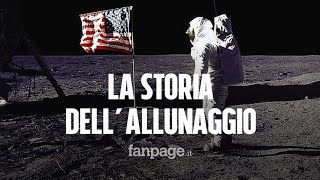 A 50 anni dallo sbarco sulla Luna ecco cosa successe durante lepica impresa di Neil Armstrong [upl. by Iviv683]